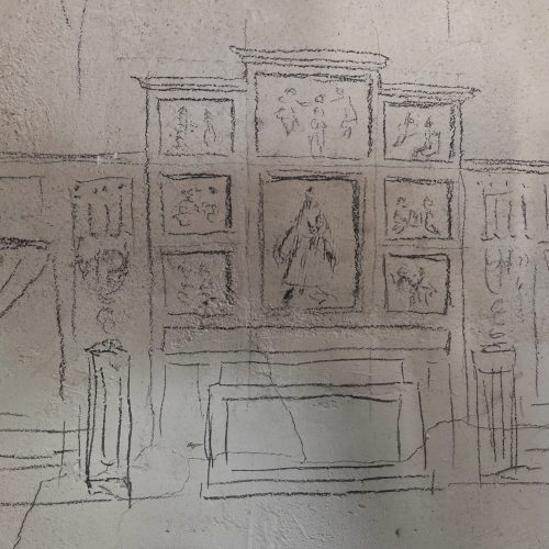 Este y otros dibujos, grafitis, inscripciones y anotaciones, son testimonio de la historia que reaparece discreta pero elocuente, durante las inspecciones que realizamos en estructuras de madera del patrimonio arquitectónico histórico…